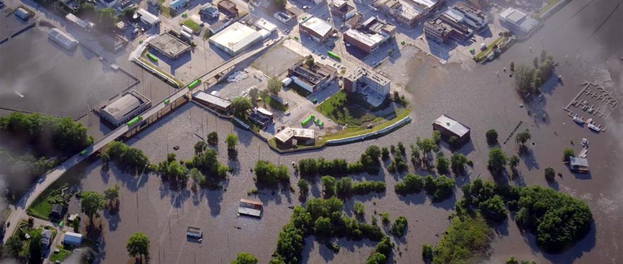 Downtown Portland, OR commercial storm cleanup